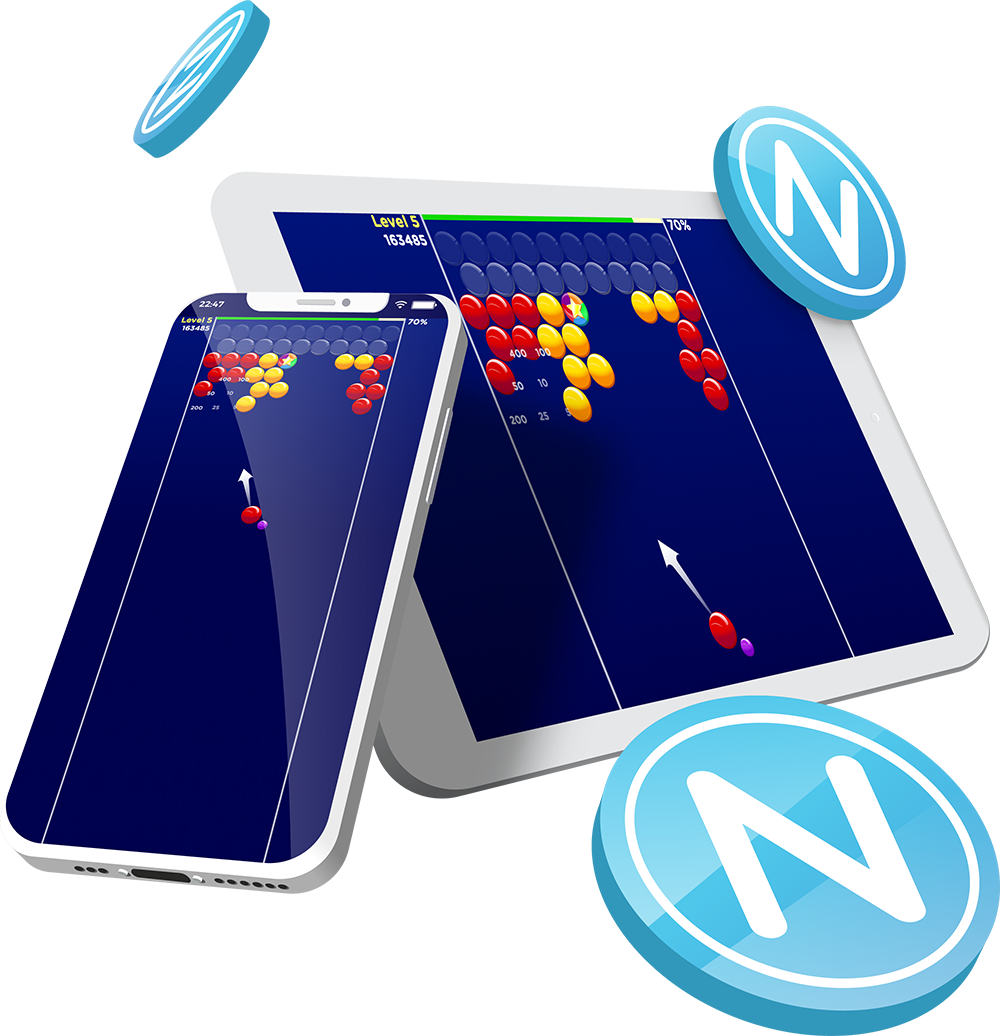 Bubble Invasion Banner